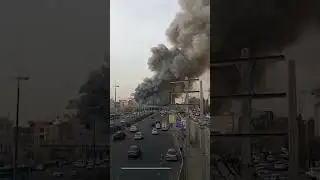 Massive Fire Engulfs Tehran’s Jannat Abad Market 2