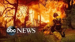 Massive fires forcing thousands to evacuate in California | ABC News