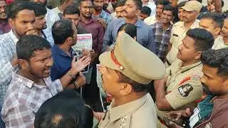 Massive protest by unemployed people at Osmania University🔥✊