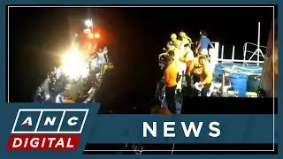 Massive rescue operations underway after ferry with over 300 on board sinks off Basilan | ANC