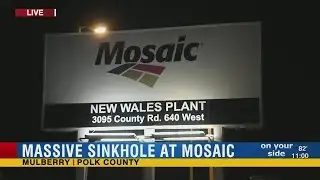 Massive sinkhole allows contaminated water to flow into Floridan Aquifer