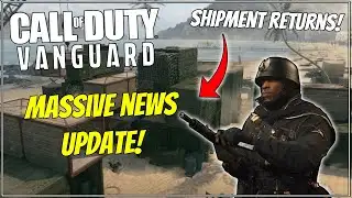 MASSIVE VANGUARD NEWS UPDATE! Shipment Returns, New Warzone Map Caldera + More!