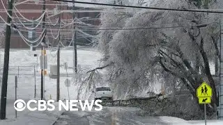 Massive winter storm dumps snow and ice across the U.S.