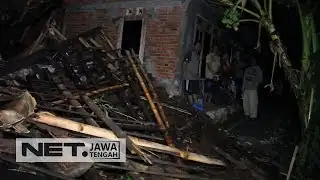Masya Allah, Rumah Ini Diterjang Angin Puting Beliung Hingga Roboh - NET JATENG