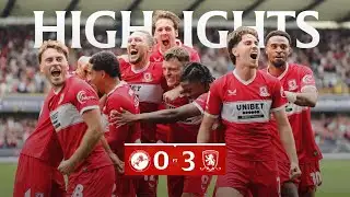 Match Highlights | Millwall 0 Boro 3 | Matchday 2
