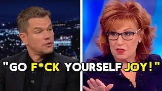 Matt Damon KICKED Off The View After Viral Clash With Joy Behar