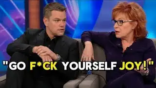 Matt Damon KICKED Off The View After Viral Clash With Joy Behar