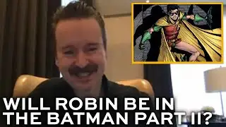 Matt Reeves on whether Robin could appear in THE BATMAN PART II (2022)