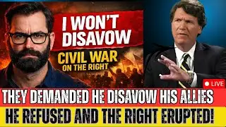 Matt Walsh Breaks Silence on Right-Wing Civil War | Tucker Carlson Commentary