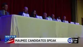 Maumee candidates speak