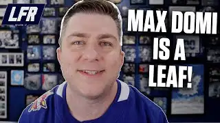 Max Domi Is STILL A LEAF! | 4-Year Extension Reaction