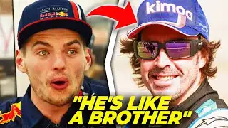 Max Verstappen About His Relationship With Fernando Alonso.