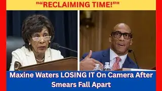 Maxine Waters LOSES CONTROL as Scott Turner Refuses to Be Bullied in Explosive Hearing