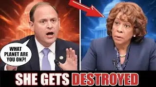 Maxine Waters LOSES IT when pissed off Republican shuts down her BS