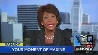 Maxine Waters SNAPS;  Loses Her Mind on Live TV