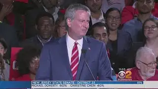 Mayor Bill De Blasio Cruises To Re-Election