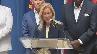 Mayor-elect Donna Deegan introduces team members during first press conference