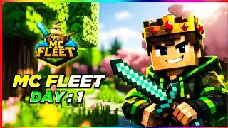 Mc Fleet Live Minecraft Day 1 Session 2 Live Minecraft Mc Fleet Gameplay