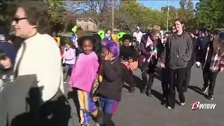 McCarter Elementary celebrates Halloween with the fall parade