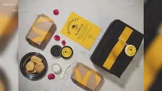 McDonalds McNugget caviar, not kidding