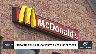 McDonalds responds to price hike reports