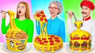 Me vs Grandma Cooking Challenge | Simple Kitchen Tricks by Multi DO Challenge