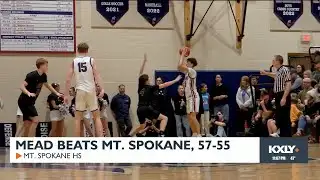 Mead beats Mt. Spokane, 57-55