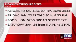 Measles outbreak update