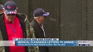 Medical Clearance Letters to Arrive for South Plain Honor Flight