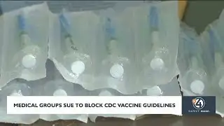 Medical groups sue to block CDC vaccine guidelines