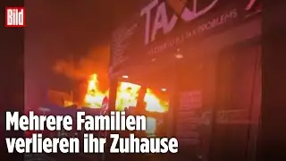 Mega-Explosion in New Jersey: Stadtviertel in Schutt und Asche