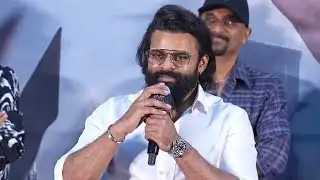 Mega Supreme Hero Sai Durgha Tej Speech at SYG Glimpse Launch Event | Silver Screen