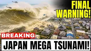 Mega Tsunami Alert In JAPAN Evacuations underway!