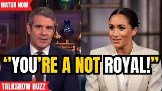 Meghan Markle KICKED OFF Andy Cohen’s Show After Explosive On-Air Clash | Full Breakdown