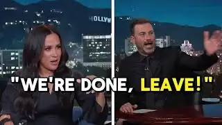Meghan Markle Kicked Off Jimmy Kimmel