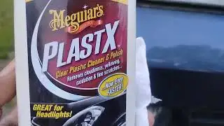 Meguiars plastic x headlight cleaner restores faded headlights fast ⏩