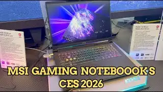Meine MSI Gaming Notebook Highlights der CES 2026