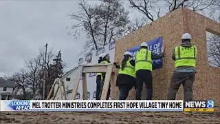 Mel Trotter Ministries completes first Hope Village tiny home