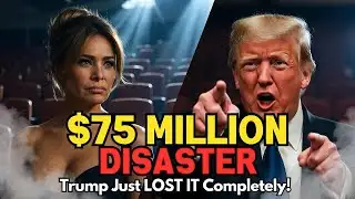 MELANIA’S $75 MILLION DISASTER – Trump Just LOST IT Completely!