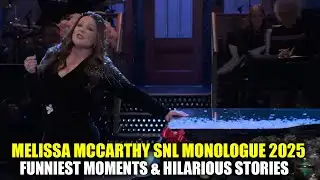 Melissa McCarthy SNL Monologue 2025 – Funniest Moments & Hilarious Stories |Trendscope