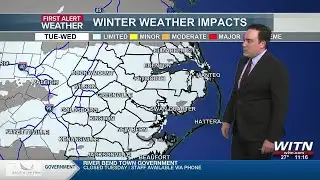 Melting continues and rain may be on the way to help