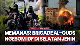 Memanas! Brigade Al-Quds Ngebom IDF di Selatan Jenin