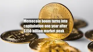 Memecoin boom turns into capitulation one year after $150 billion market peak
