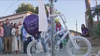 Memorial for Hudson, 6-year-old killed while cycling