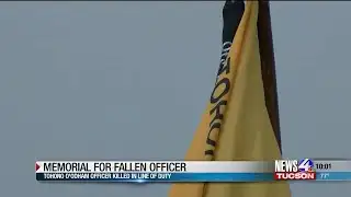 Memorial held for Bryan Brown