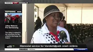 Memorial service for Vanderbijlpark crash victims
