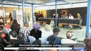 Memorial service held for Phumasilwe shack fire victims