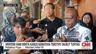 Menteri HAM Minta Kasus Kematian Timothy Diusut Tuntas