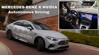 Mercedes-Benz x NVIDIA | Autonomous Driving Demonstration | Level 2++