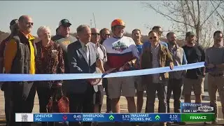 Mercy Way Bridge ribbon cutting